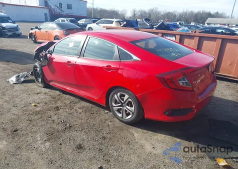 2017 Honda Civic Lx z USA, uszkodzony, nr VIN 2HGFC2F56HH532281